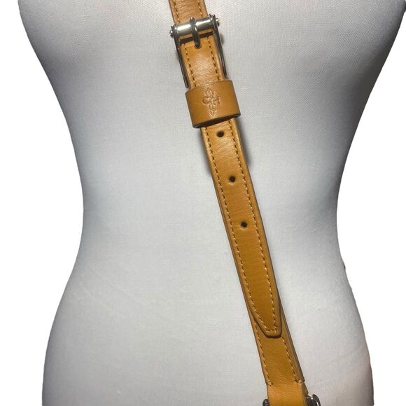 Cole Haan Jenna Brown Genuine Leather Quilted Handbag Shoulder Bag Satchel $398 - Picture 14 of 15